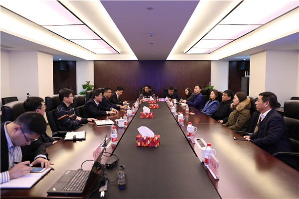 環(huán)嘉集團(tuán)董事局主席王金平一行到訪我司交流