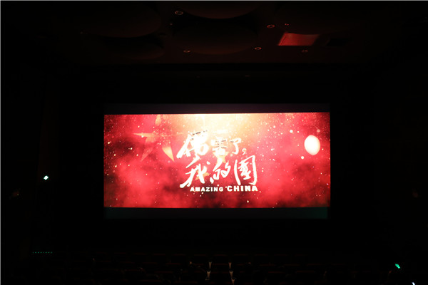 公司黨委組織黨員員工觀看《厲害了，我的國》