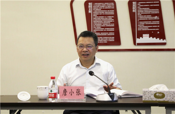 集團公司總經(jīng)理詹小張一行來浙商中拓調(diào)研指導工作