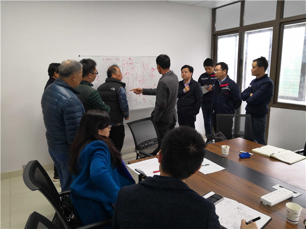 公司副總經(jīng)理徐愧儒赴中拓新材料公司考察指導(dǎo)