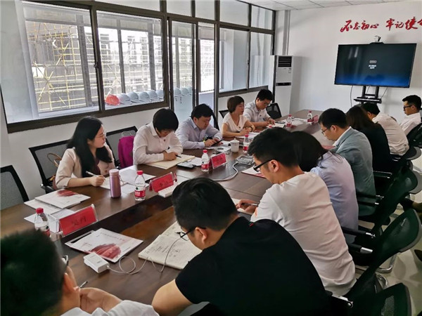 公司黨委委員、副總經(jīng)理徐愧儒赴中拓新材料黨支部開展黨建結(jié)對(duì)幫扶