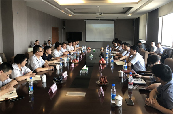 公司董事長袁仁軍一行到山西走訪調(diào)研