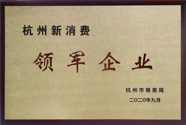 浙商中拓榮獲杭州“新消費(fèi)領(lǐng)軍企業(yè)”榮譽(yù)稱號
