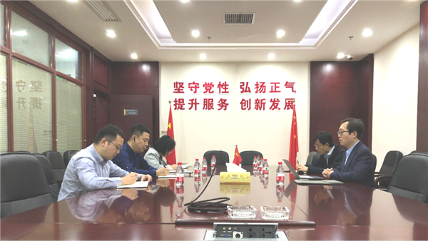 西無煙集團公司代表李曉麟來我司煤焦一部考察交流