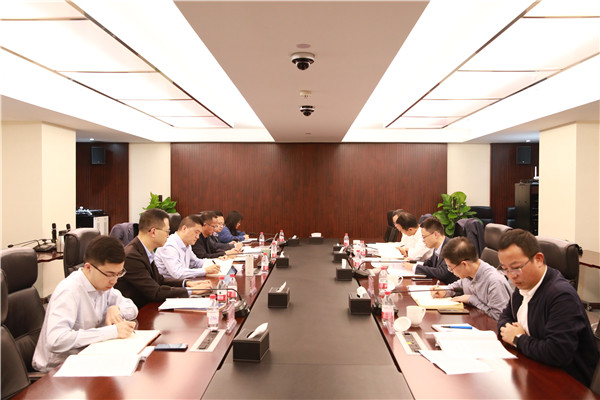 集團(tuán)公司黨委委員、副總經(jīng)理俞激一行到我司調(diào)研資金管理工作