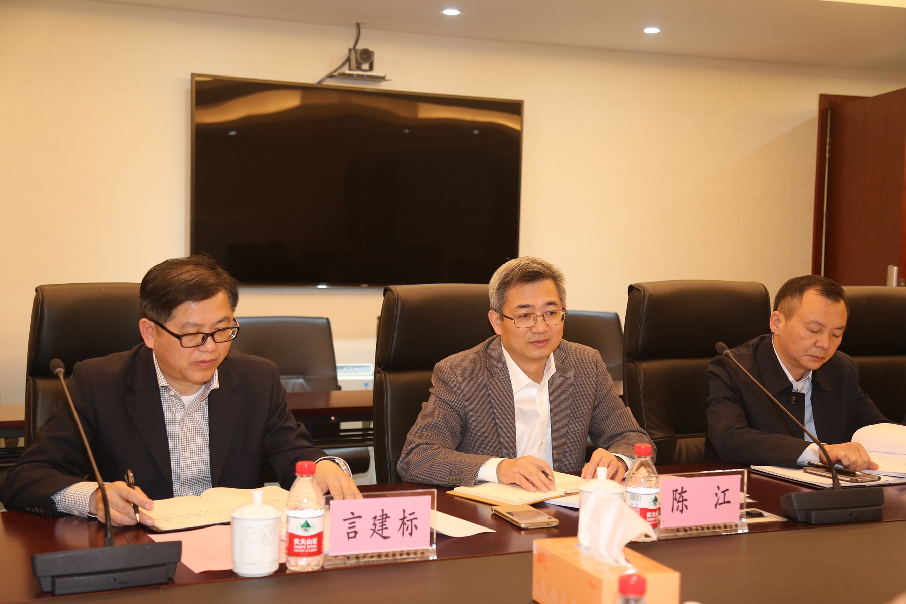 浙江省交通集團(tuán)陳江副總經(jīng)理到公司調(diào)研指導(dǎo)