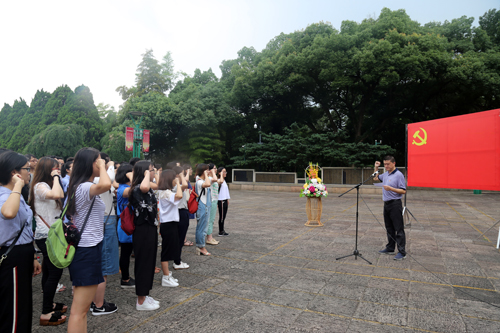 緬懷先烈 不忘初心——公司組織黨員參觀革命烈士紀念館